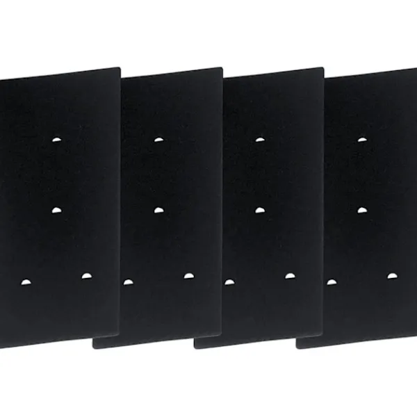 Torktumlare-4-pack filter kompatibel Bauknecht Privileg Whirlpool HX 481010716911 torktumlare - värmepumpstorktumlare - 230 x 115 x 14 mm - svampfilter -