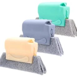 Fönsterrengöring-3-pack Fönster- och dörrspårsrengöringsborstar för handhållen spaltrengöring - Idealisk för alla fönster och skjutdörrar