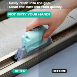 Fönsterrengöring-3-pack fönsterrengöringsborste, fönster- och dörrrengöringsborste