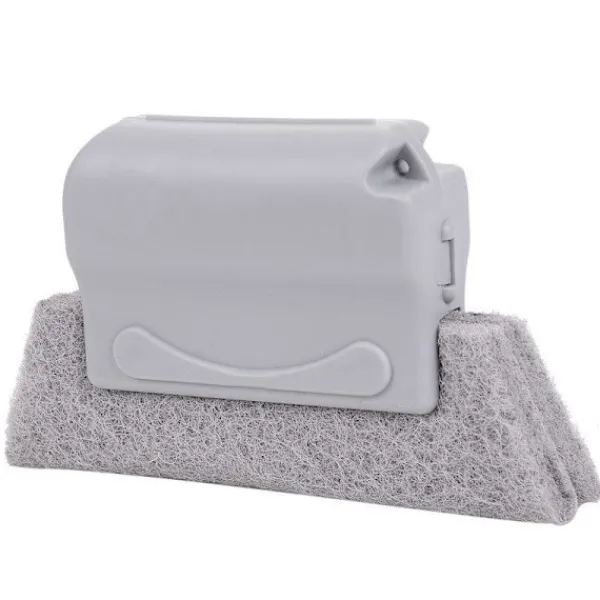 Fönsterrengöring-3-pack Fönsterrengöringsborste, Kreativ Spårrengöringsborste, Fönsterspårrengöringsborste, Rengör Snabbt Alla Hörn och Springor