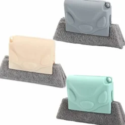 Fönsterrengöring-3-pack fönsterrengöringsborste, magisk fönsterrengöringsborste, spårgap