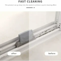Fönsterrengöring-3-pack fönsterrengöringsborste, magisk fönsterrengöringsborste, spårgap