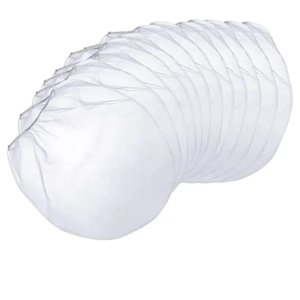 Tvättillbehör-10-pack färgsilpåsar Mesh filterpåsöppning