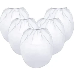 Tvättillbehör-10-pack färgsilpåsar Mesh filterpåsöppning