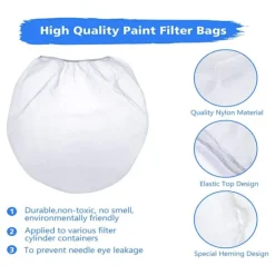 Tvättillbehör-10-pack färgsilpåsar Mesh filterpåsöppning