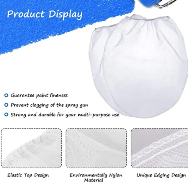 Tvättillbehör-10-pack färgsilpåsar Mesh filterpåsöppning