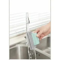 Fönsterrengöring-3-pack Groove Rengöringsborste, Magisk Fönster Rengöringsborste, Fönster Rengöringsborste, Skjutdörr Spår Rengöringsborste (Grå, Blå, Beige)