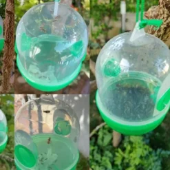 Skadedjur & Insekter-5-pack hängande geting- och flugfångare - kapseltyp