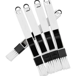 Fönsterrengöring-5-pack 2-i-1 fönsterspår rengöringsborste, fönsterkarmrengöring
