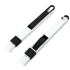 Fönsterrengöring-*2-pack 2-i-1 rengöringsborste för fönsterluckor, små ventilationsluckor,*