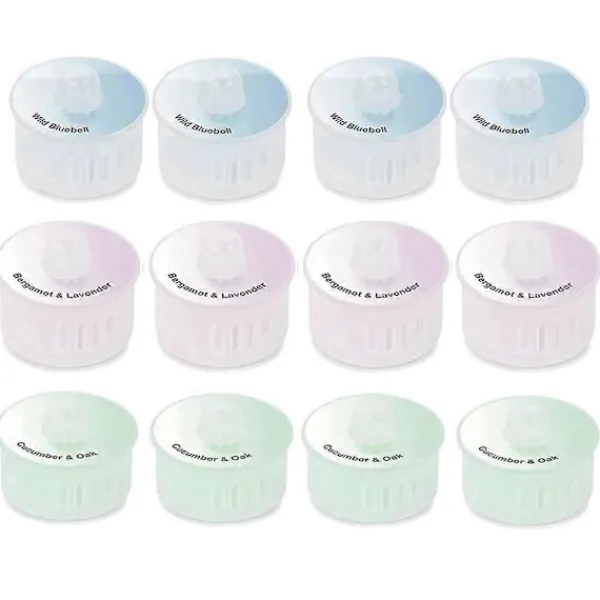 Dammsugare & Tillbehör-12-pack Kapslar Luftfräschare för Deebot T9 T9 MAX T9 Power T9 Tillbehör