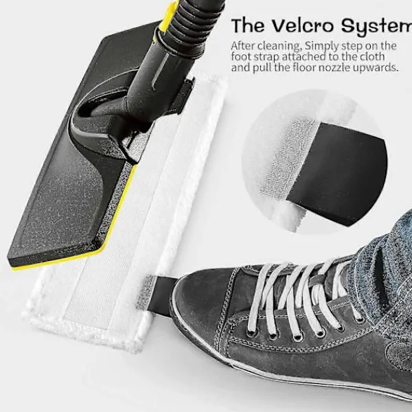 Städmaskiner-5-pack Karcher Ångrengöringsdynor, Karcher Ångrengöringstillbehör, Kompatibel med Karcher Easyfix Sc2 Sc3 Sc4 Sc5-serien Karcher Ångrengörare Cl