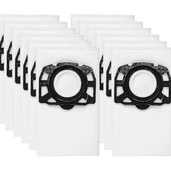 Dammsugare & Tillbehör-12-pack KFI 487 filterpåsar för Kärcher WD4, WD5, WD6 dammsugare