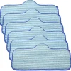 DAO Svampar & Dukar-6-pack kompatibla med Dupray Neat Steam Cleaner Mikrofiber Pads [DB]
