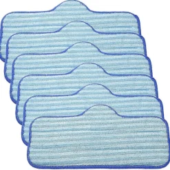 DAO Svampar & Dukar-6-pack kompatibla med Dupray Neat Steam Cleaner Mikrofiber Pads [DB]