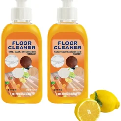 Rengöringsmedel-2-pack Kraftfull golvrengörare, golvrengöringsvätska, rengöringsmedel för trägolv och klinker