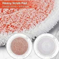 DAO Städmoppar-12-pack Kraftiga Skrubb Ångmoppdynor för Shark S7000AMZ / S7001 / S7201 Ångmopp, Ånga och Skrubba Allt [DB]