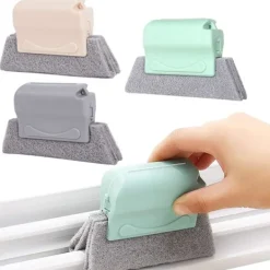 Fönsterrengöring-3-pack Kreativa Fönsterputsborstar för Alla Vrår och Sprickor