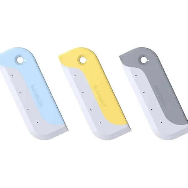 Fönsterrengöring-3-pack Liten Skrapa, Mini Silikonskrapa för Diskbänk och Bänkskiva