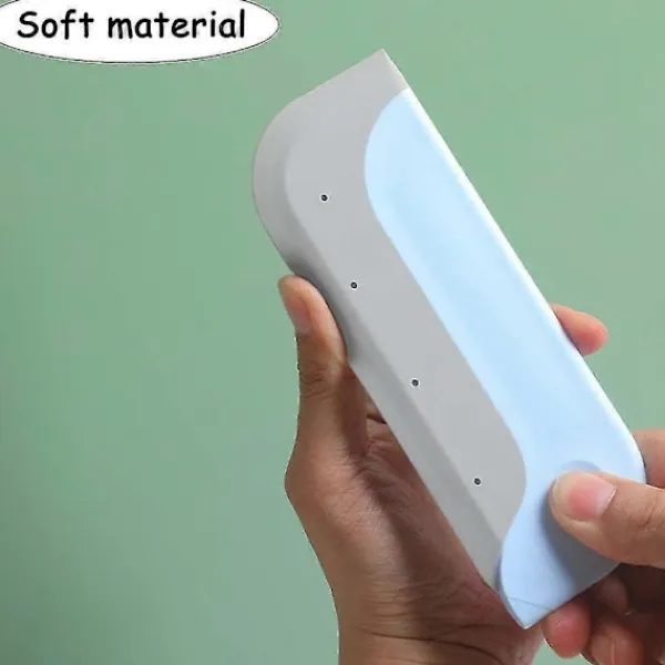 Fönsterrengöring-3-pack Liten Skrapa, Mini Silikonskrapa för Diskbänk och Bänkskiva