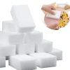 Svampar & Dukar-100-pack Magiska Svampar Extra Tjocka Stora och Långvariga Melaminrengöringssvampar i Bulk - Multi Surface Power Scrubber Skumrengöringsdynor --FQ-
