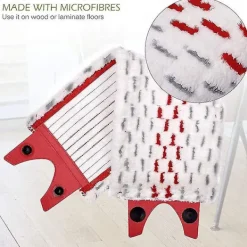 CX Städmoppar-6-pack Mikrofiber Ersättningsmoppdynor för Vileda Ultramax Mopp