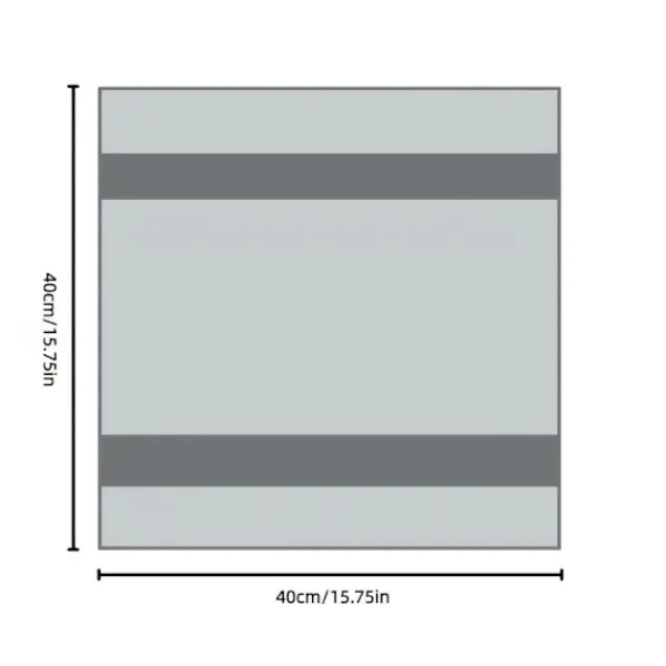 AIZHENCHEN Fönsterrengöring-6-pack Mikrofiber Glasrengöringsdukar - Ränderfria, För Fönster/Bil/Speglar, Återanvändbara 6 PCS