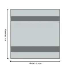 AIZHENCHEN Svampar & Dukar-6-pack Mikrofiber Glasrengöringsdukar - Ränderfria, För Fönster/Bil/Speglar, Återanvändbara 6 PCS
