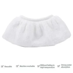 DAO Städmoppar-8-pack Mikrofiberduk Skydd Set För Kärcher Ångtvätt Easyfix Sc2 Sc3 Sc4 Sc5 Handmunstycke Tillbehör [DB]