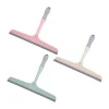 Fönsterrengöring-3-pack Mini gummiskrapa med plasthandtag - för dusch, fönster och bilglas - Grön, Beige, Rosa