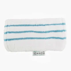 BRONZE Städmoppar-5-pack moppdynor för Black & Decker ångmopp FSM1610 FSM1630 Tvättbara och återanvändbara ersättningsmoppar [BR] white blue