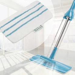 BRONZE Städmoppar-5-pack moppdynor för Black & Decker ångmopp FSM1610 FSM1630 Tvättbara och återanvändbara ersättningsmoppar [BR] white blue