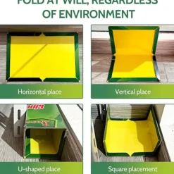 Skadedjur & Insekter-5-pack Multifunktionella Skadedjursfällor med Klistermatta, Extra Starkt Klisterfångstmatta (31,5x21,3cm)