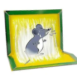 Skadedjur & Insekter-3-pack Mus- och Råttfälla med Lim, Professionell Skadedjursbekämpning, Alternativ till Råttgift och Fällor, Gnagare utan Gift