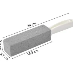 EDO MART Rengöringsmedel-4-pack pimpsten toalettrengöring med handtag, ren sten köksbadrumsvask Hem