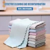 Svampar & Dukar-10-pack rengöringsdukar, mikrofiberrengöringsdukar, hushållsrengöringsduk för kök, tvättbara mikrofiberdukar, mångsidiga mikrofiberdukar 30 X 40 cm
