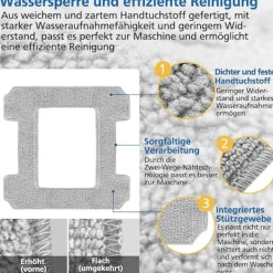 Fönsterrengöring-6-pack Rengöringsdynor för Ecovacs Winbot W1 / W1 Pro / W2 / W2 Omni Fönsterrengöringsrobotar, Fönsterrengöringsrobot, Tvättsbara Mikrofiberrengöringsdukar | Fyndiq