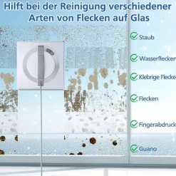 Fönsterrengöring-6-pack Rengöringsdynor för Ecovacs Winbot W1 / W1 Pro / W2 / W2 Omni Fönsterrengöringsrobotar, Fönsterrengöringsrobot, Tvättsbara Mikrofiberrengöringsdukar | Fyndiq