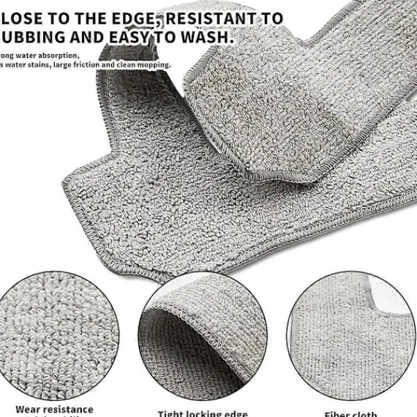 Fönsterrengöring-16-pack rengöringspads för Winbot W1/W1 Pro, mikrofiber rengöringsdukar reservdelar