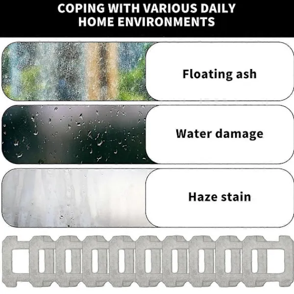 Fönsterrengöring-16-pack rengöringspads för Winbot W1/W1 Pro, mikrofiber rengöringsdukar reservdelar