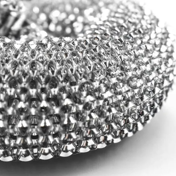 Svampar & Dukar-10-pack rostfria stålsvampar, skrubbsvampar, stålull W