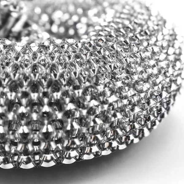 Svampar & Dukar-10-pack rostfria stålsvampar, skrubbsvamp, stålull W