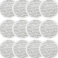 DAO Städmoppar-12-pack S7001 Ersättningsmoppdynor för Shark S7001 S8201 S7000AMZ S7000 S7001TGT S7005 S7020 Serien Ångmoppdynor, Ång- och Skrubb A db