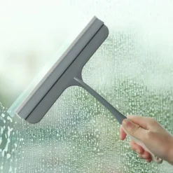 Fönsterrengöring-3-pack silikonvattenskrapa för hushållsbruk, randfri silikonduschskrapa badrumsfönsterskrapa för fönster och kakel Sq_tfrf