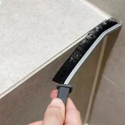 Fönsterrengöring-2-pack Spaltrengöringsborste, Små Fönster- och Dörrspårsrengöringsverktyg, Spaltrengöringsborste, Multifunktionell Fönster- och Spårborste