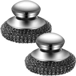 Svampar & Dukar-2-pack Stål Diskborste, Rostfri Diskborste