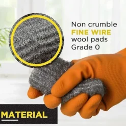 Skadedjur & Insekter-24-pack Stålull för Mösskontroll Tråd Ull Möss Grad för Rengöring & Stängning av Små Hål Fin Tråd Ull Råttor Rulle