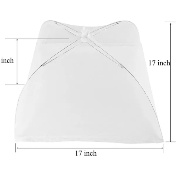 Skadedjur & Insekter-4-pack Stora och Starka Pop Up Mesh Skärm Mat Skydd Tält, Återanvändbara och Hopfällbara Utomhus Mat Skydd, Mat Beskyddare Tält Håll Flugor och Insekter Ute | Fyndiq