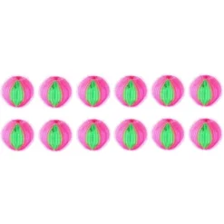 Tvättillbehör-12-pack Återanvändbara Hårbollar för Husdjur - Luddbollar - Luddfritt Tvättbollar - Mot Hår från Husdjur - Hårborttagare för Husdjur