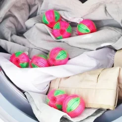 Tvättillbehör-12-pack Återanvändbara Hårbollar för Husdjur - Luddbollar - Luddfritt Tvättbollar - Mot Hår från Husdjur - Hårborttagare för Husdjur